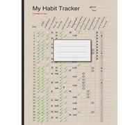 My Habit Tracker: Get your 8,5 x 11" Simple Monthly Habit Tracker that helps you taking Notes and Log Daily Actions, New Habits, Bad Habits, Achieve ... and that can Change your Life and Mindset!