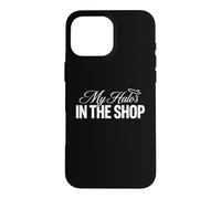 My Halo's in The Shop Funny Angel Christian Humour Coque pour iPhone 16 Pro Max
