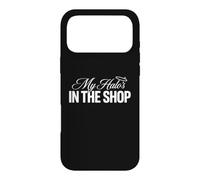My Halo's in The Shop Funny Angel Christian Humour Coque pour iPhone 17 Pro Max