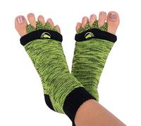 My Happy Feet Chaussettes originales d'alignement des pieds avec Séparateur d'orteils VERT M