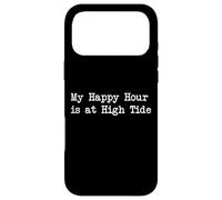 My Happy Hour is at High Tide Funny Surf Quotes Apparel Coque pour iPhone 17 Pro Max