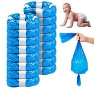 My Happy Nappy 16 Recharges Poubelle à Couches 4,5 m Parfumées Anti-Odeurs | Sacs de Recharge Compatibles avec Tommee Tippee Twist & Click, Sangenic Tec, Simplee Sangenic, LitterLocker