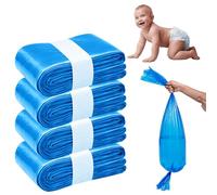 My Happy Nappy 4 Recharges Poubelle à Couches 8 m Parfumées Anti-Odeurs | Sacs de Recharge Compatibles avec Tommee Tippee Twist & Click, Sangenic Tec, Simplee Sangenic, LitterLocker