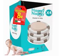My Happy Nappy Recharges -【Compatibles avec Tommee Tippee Sangenic Tec, Simplee Sangenic et Twist & Click】- Recharges XXL - Traitement Anti-Odeurs EVOH à 7 Couches - Made in Italy