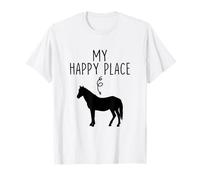 My Happy Place Horse Lover s Équitation T-Shirt