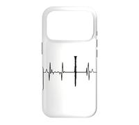 My Heart Beats for Clarinet Heart Line Coque pour iPhone 17 Pro