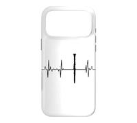 My Heart Beats for Clarinet Heart Line Coque pour iPhone 17 Pro Max