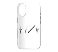 My Heart Beats for Flute Flautist Heartbeat Coque pour iPhone 17