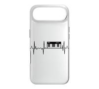 My Heart Beats for Piano Player Heart Line Coque pour iPhone Air