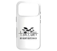 My Heart Beats in 4/4 Kit de Batterie Rythmique Coque pour iPhone 17 Pro