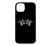 My Heart Beats Like A True Gamer with A Controller Coque pour iPhone 14 Plus