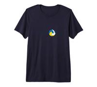 My Heart Beats pour Le Volleyball T-Shirt Haut de Gamme