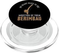My Heart Beats to The Rythm of The Berimbau Capoeira PopSockets PopGrip pour MagSafe