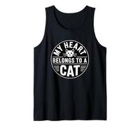 My Heart Belongs to A Cat Débardeur