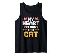 My Heart Belongs to A Cat Débardeur