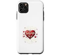 My Heart Belongs to Bass Player Musique Romantique Coque pour iPhone 11 Pro Max