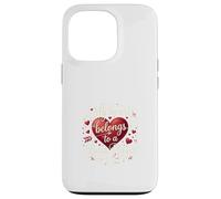 My Heart Belongs to Bass Player Musique Romantique Coque pour iPhone 13 Pro