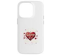 My Heart Belongs to Bass Player Musique Romantique Coque pour iPhone 14 Pro