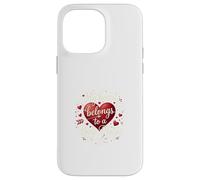 My Heart Belongs to Bass Player Musique Romantique Coque pour iPhone 14 Pro Max