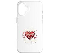 My Heart Belongs to Bass Player Musique Romantique Coque pour iPhone 16