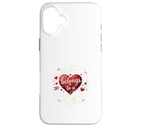 My Heart Belongs to Bass Player Musique Romantique Coque pour iPhone 16 Plus