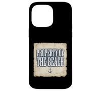 My Heart Belongs to The Ocean Anchor Graphic Coque pour iPhone 14 Pro Max