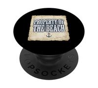 My Heart Belongs to The Ocean Anchor Graphic PopSockets PopGrip Adhésif