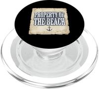 My Heart Belongs to The Ocean Anchor Graphic PopSockets PopGrip pour MagSafe
