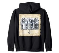 My Heart Belongs to The Ocean Anchor Graphic Sweat à Capuche