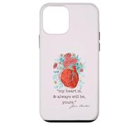My Heart is & Always Will Be Yours Mème Citation de Jane Austen Coque pour iPhone 12 Mini