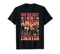 My Heart is in Amish Country PA Dutch Pride T-Shirt