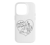 My Heart is in New York City Skyline Coque pour iPhone 14 Pro