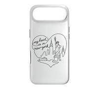 My Heart is in New York City Skyline Coque pour iPhone Air