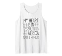 My Heart is in South Africa (But I Am Not) - Afrique du Sud Débardeur