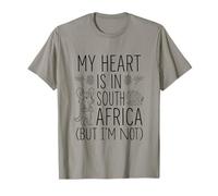 My Heart is in South Africa (But I Am Not) - Afrique du Sud T-Shirt