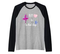 My Heart is on That Stage Danse Récital Dancing Mama Manche Raglan