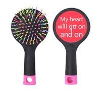 My Heart Will Go On Brosse à cheveux démêlante Art Déco Fashion Salon Base Coussin