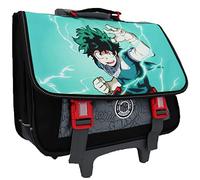 MY HERO ACADEMIA Cartable à roulettes 41cm 2 compartiments bleu