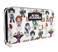 My Hero Academia Classe 1-A Héros Groupe Portefeuille Blanc