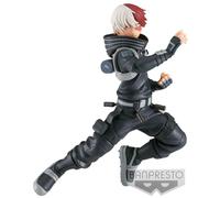 Banpresto Figurine My Hero Academia World Heroes' Mission Shoto Todoroki Noir Enfants