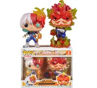 Funko Pop! Animation: My Hero Academia (MHA) - (MHA) 2 Pack - Endeavor & Todoroki &Todoroki - Figurine en Vinyle à Collectionner - Idée de Cadeau - Produits Officiels - Anime Fans