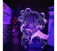 MY HERO ACADEMIA Himiko Toga 3D ANIME LAMP Boku no Hero Academia traverser mon corps veilleuses pour la décoration de la chambre
