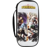 My Hero Academia Housse de Protection et Transport pour Consoles Nintendo Switch,Switch Lite et Switch OLED-Rangement 8 Jeux-Blanc