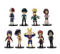 My Hero Academia Lot de 5 figurines Deku, Todoroki, Bakugou, Aizawa Kirishima, Toga, Ochaco, Shigaraki MHA