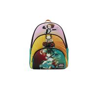 Loungefly Sac à dos My Hero Academia mini triple poche Vert Adulte Mixte