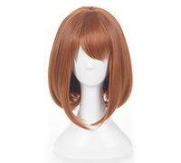 My Hero Academia OCHACO URARAKA Anime Cosplay Perruque Synthétique Perruques pour Halloween Cosplay Party