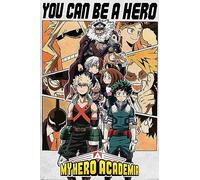 My Hero Academia Poster, Papier, Multicolore, Standard