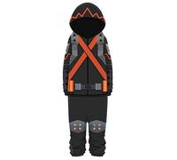 My Hero Academia Pyjama Izuku Midoriya Bakugou Katsuki Todoroki Shoto Cosplay Costume, Orange, Medium