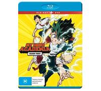 My Hero Academia (Season 3) - 8-Disc Set ( Boku no hîrô akademia ) (Blu-Ray & DVD Combo) [ Origine Australien, Sans Langue Francaise ] (Blu-Ray)