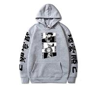 My Hero Academia Sweat à capuche MHA Anime No Hero Academia pour homme et femme, garçons et filles XS-3XL, D, XS